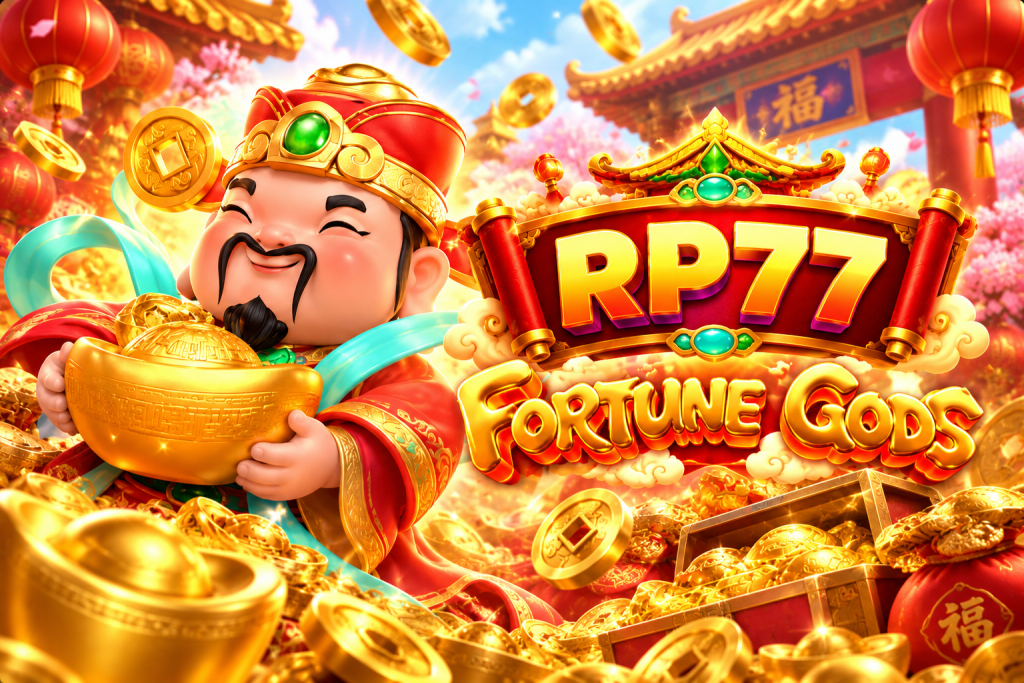 RP77 Fortune Gods with golden coins and wealth deity